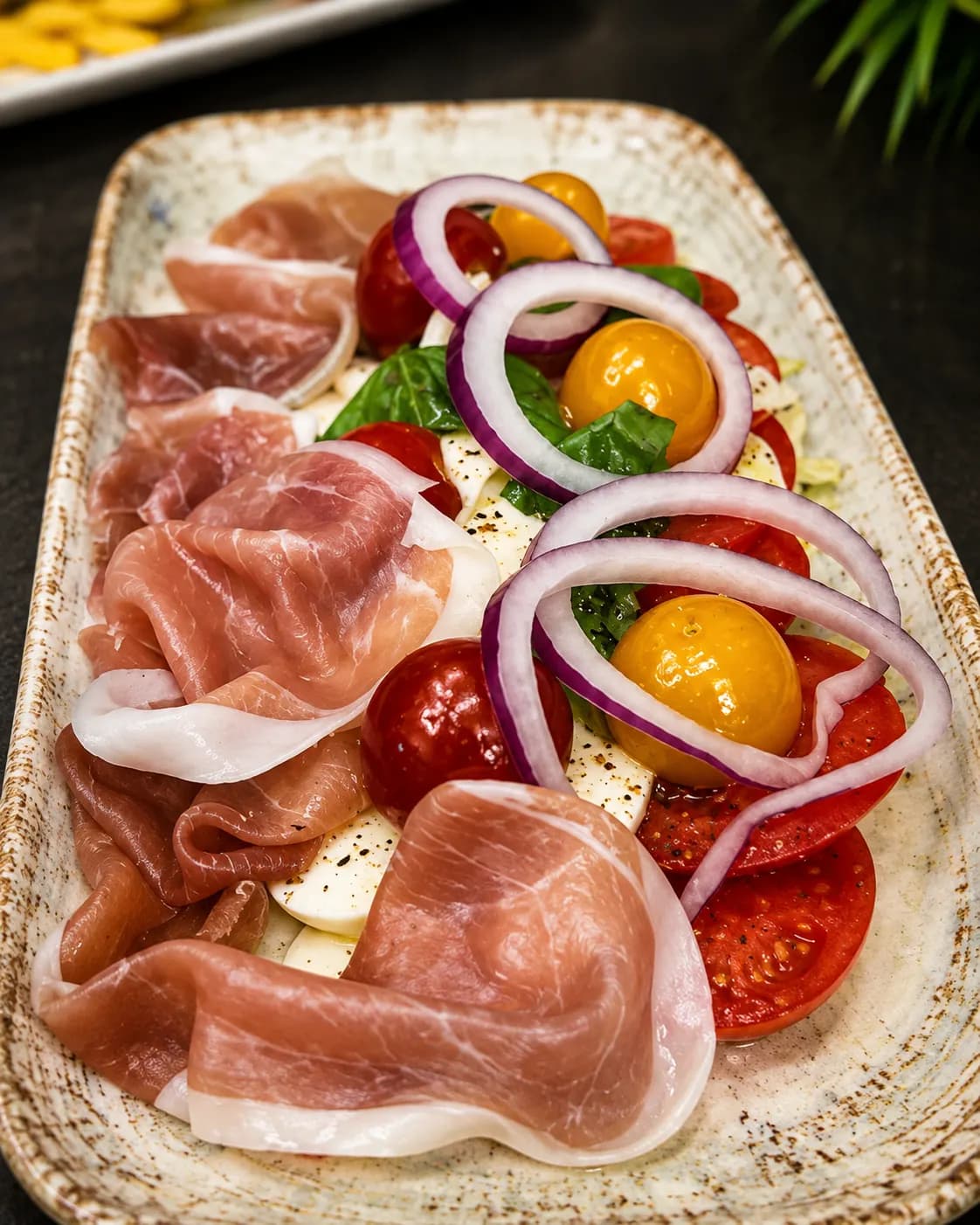 Serrano sonka & buffalo mozzarella